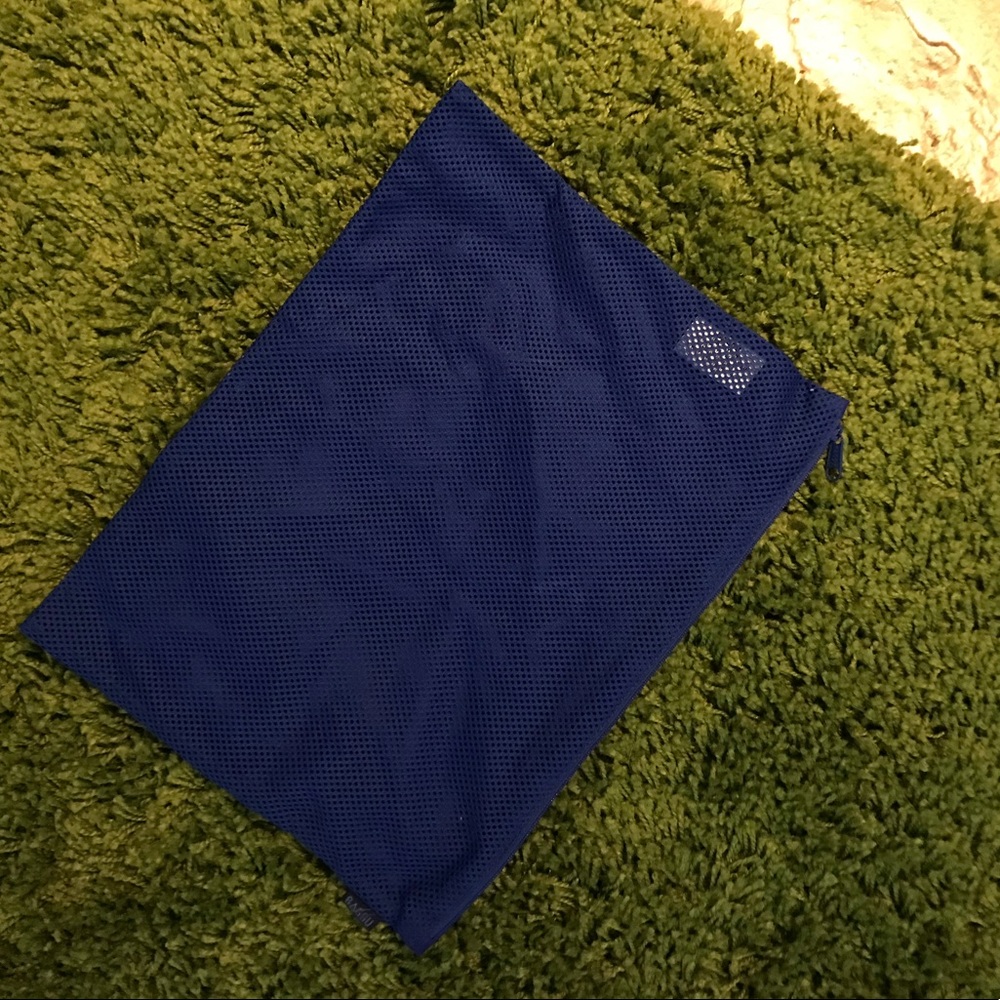 Cobalt Blue Baggu Mesh Zip Pouch